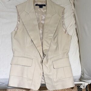 French Connection Cream Vest